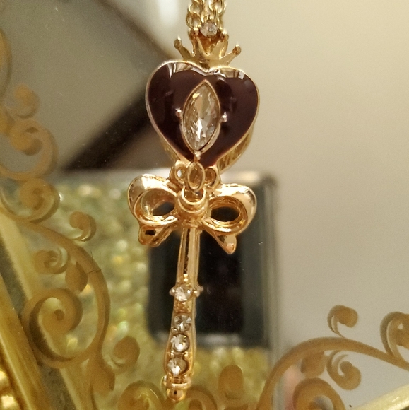 ❤Sailor moon heart wand key necklace - Picture 6 of 7